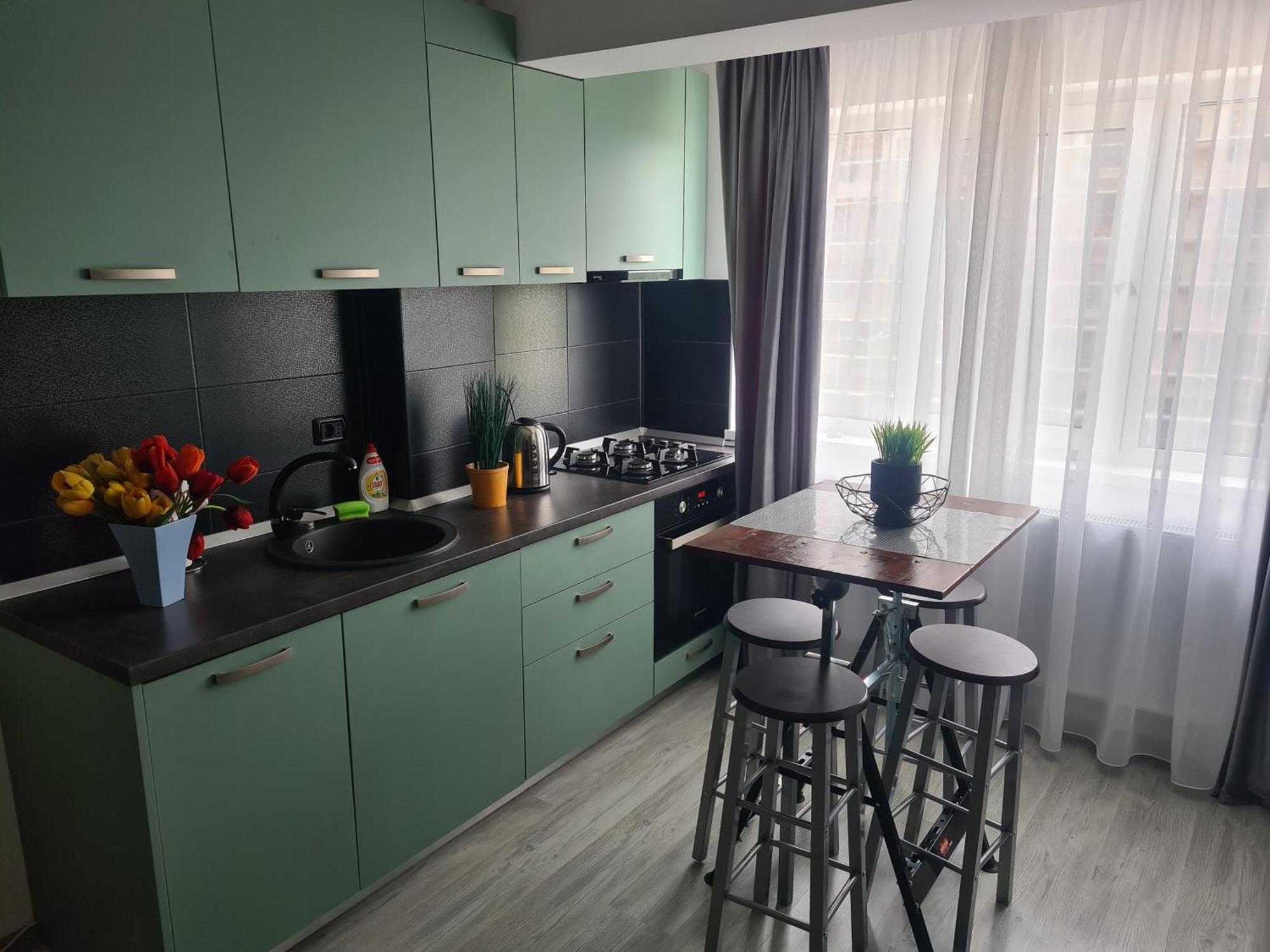 Mall Luxury Apartments 巴克乌 外观 照片